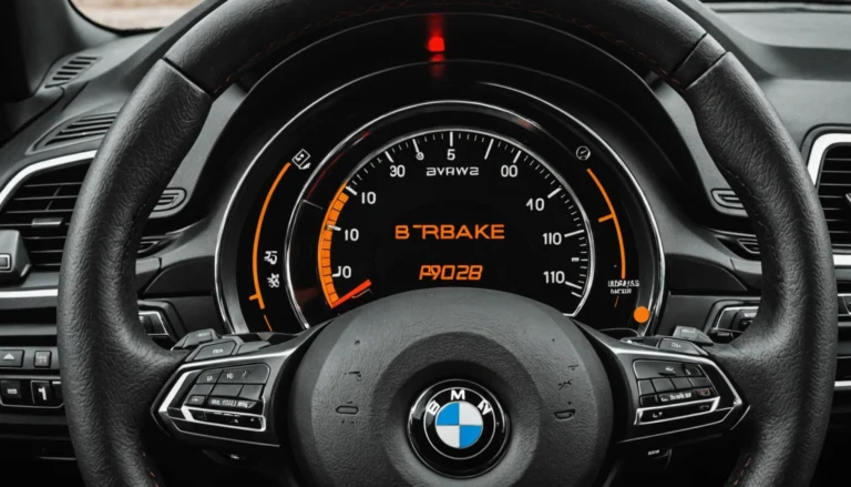 bmw voyant plaquette de frein