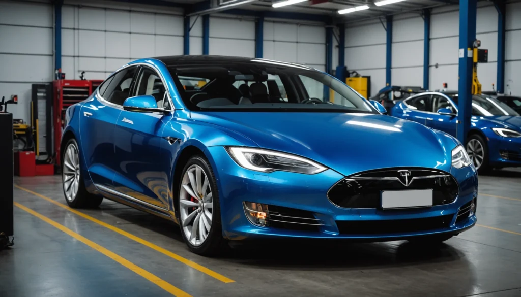 tesla model s folieren
